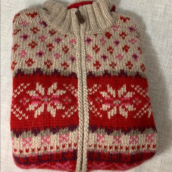 EDDIE Bauer Collectibles full zip wool sweater - Picture 4 of 8